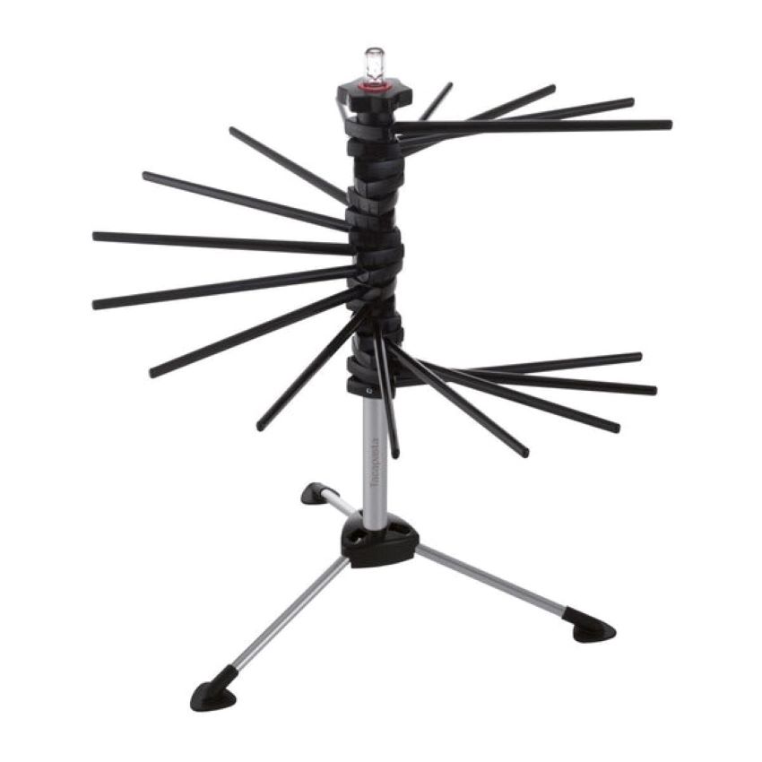 Marcato Tacapasta pasta drying rack design shown in use