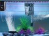 Affordable aquarium water pump installed inside a freshwater fish tank