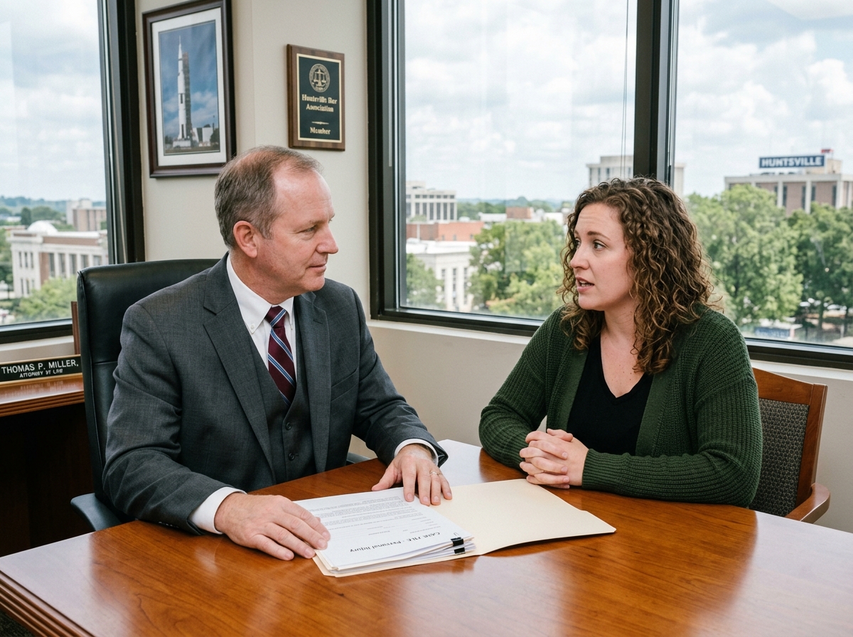 Injured in Huntsville, AL? Speaking with a personal injury lawyer early protects crucial evidence, avoids costly mistakes, and maximizes your recovery.