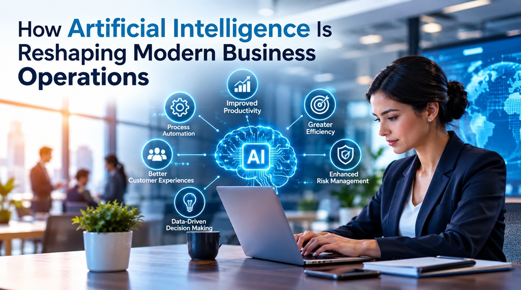Explore the impact of AI on modern business operations. Learn how predictive analytics, machine learning, and automation transform enterprise strategy today.